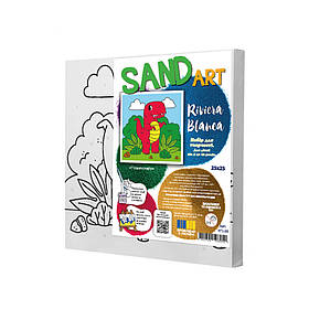 Набір для творчості для дітей Riviera Blanca Гігантозавр 25x25 см (КГ1-20)