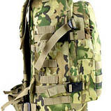 Тактичний рюкзак 30 літрів Tactical 3D CP Milcraft камуфляж мультикам, фото 3