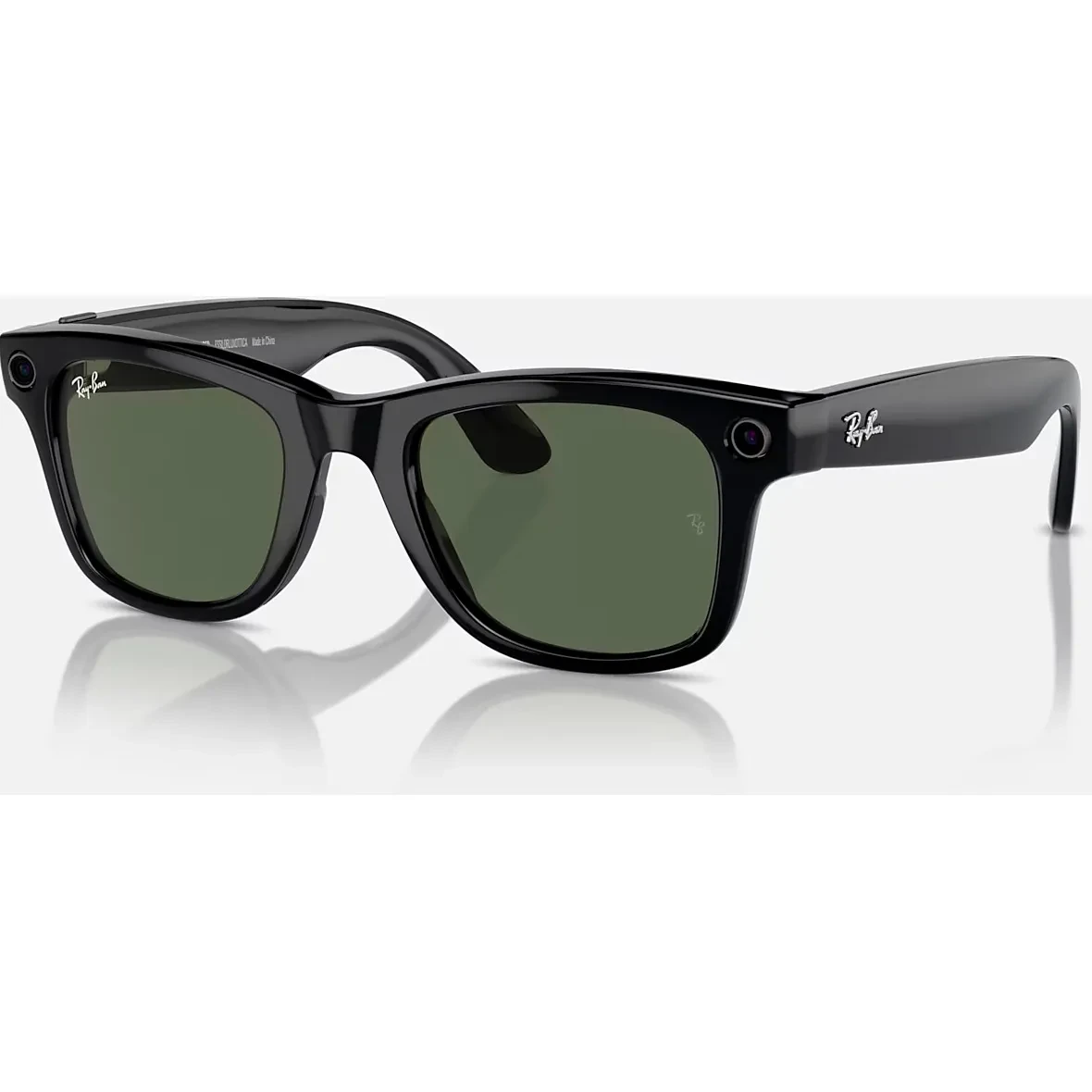 Смарт-окулярі Ray-Ban Meta Wayfarer Shiny Black Frame Green Lenses (RW4008 601/71 53-22)