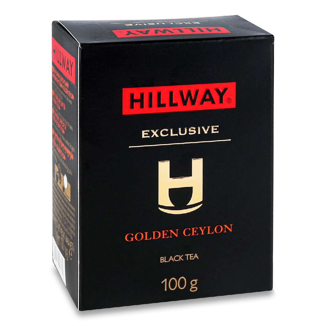 Чай чорний байховий Hillway Exclusive Golden Ceylon 100 г, фото 1