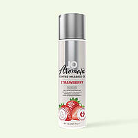 Масажна олія з ароматом полуниці JO Aromatix Massage Oil Strawberry (120 мл)