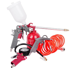 Набір для фарбування пневматичний 5 од INTERTOOL PT-1501