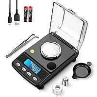 Ваги ювелірні Brifit ORIA KA76 з калібрувальною гирькою, посилений корпус: 20/0.001g. Німеччина-Китай