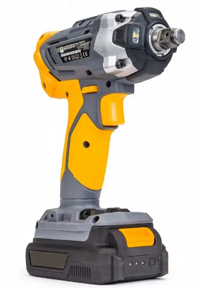 Гайковерт ударний акумуляторний безщітковий Powermat 21V 3 A/H LI-ION PM-21, фото 1