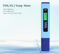 Портативний аналізатор якості води TDS/EC метр 936; 0 ~ 9999 µS/cm, 0-9999ррм; ± 2%