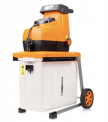 Подрібнювач садовий Gardenx GTR2850, 3000Вт, гілки до 40мм, ножі, контейнер 45 л