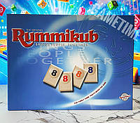 Великі фішки 39*27 мм 2-4 гравців Настільна гра Руммікуб Rummikub + в подарунок правила із перекладом