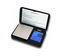 Ваги портативні професійні електронні 8028 до 50 г, TS-200, (200г, 0.01г), G&G, Німеччина