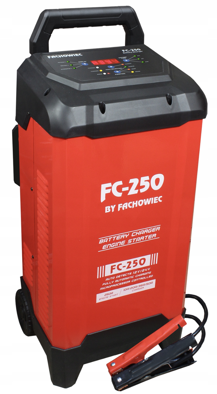 Пристрій пуско-зарядний 250 А Fachowiec FC-250 12V/24V