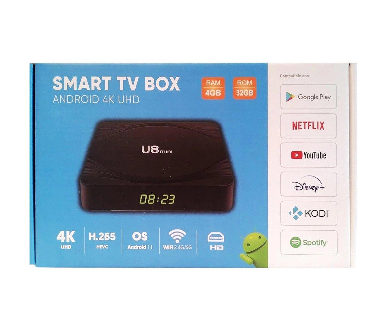 TV Box U8 Mini 4Gb/32 GB Android Смарт-приставка