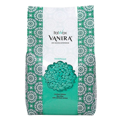 Гарячий плівковий віск у гранулах Сандал ItalWax VANIRA 1 кг, фото 1