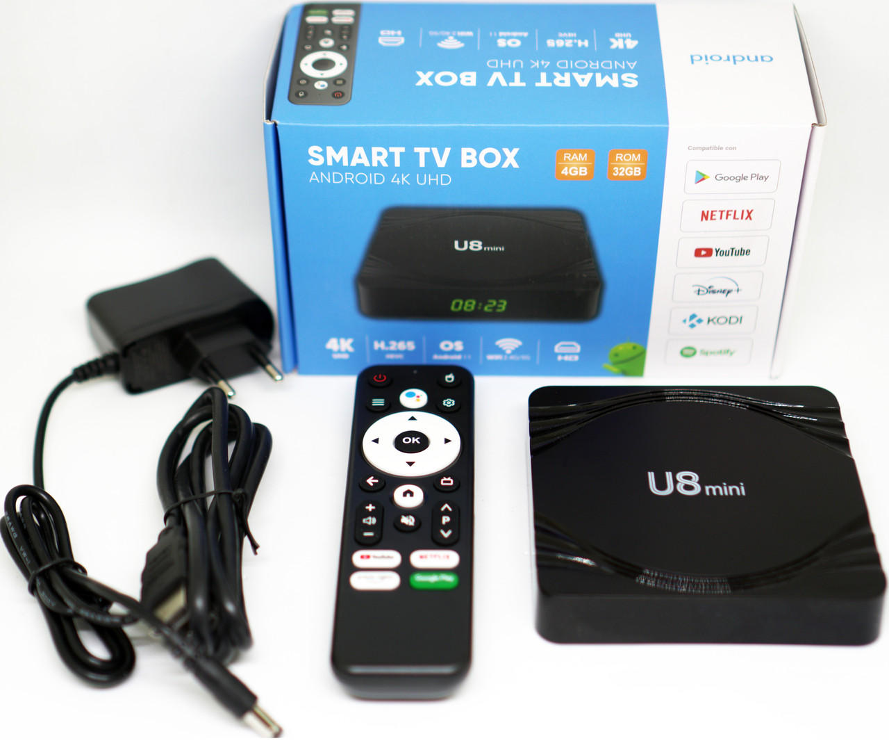 TV Box U8 Mini 4Gb/32 GB Android Смарт-приставка