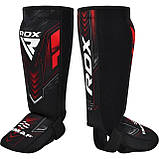 Захист для гомілок та стоп RDX NEOPRENE SHIN INSTEP IMMAF-1-RED-S, фото 3
