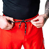 Компресійні шорти для RDX MMA T16 2-в-1 RED/BLACK-XL, фото 3