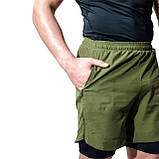 Шорти MMA RDX T16 GREN/BLACK-L, фото 5