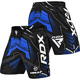 Шорті для MMA RDX MSS-IMF схвалені IMMAF Blue XL, фото 6