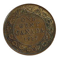 Канада 1 цент, 1917