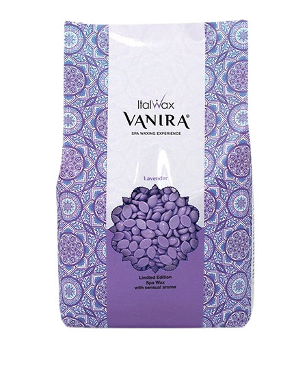 Гарячий плівковий віск у гранулах Лаванда ItalWax VANIRA 1 кг