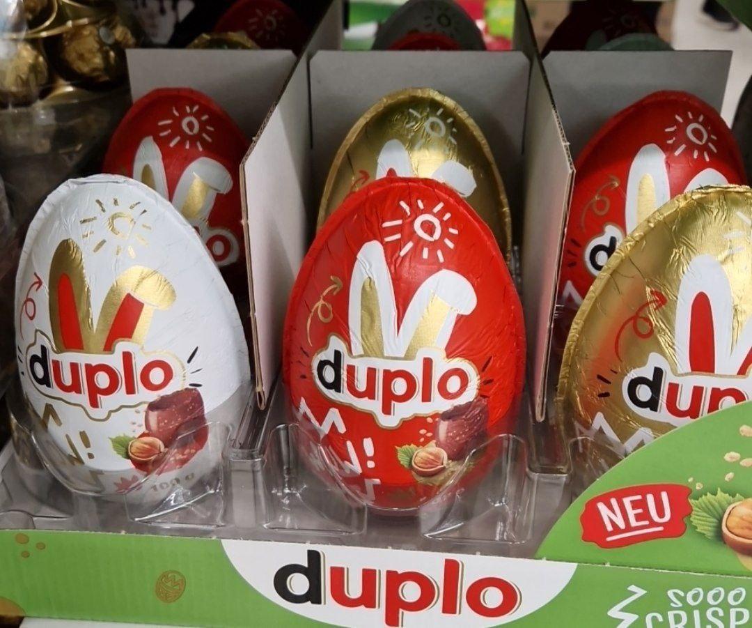 Шоколадне яйце Duplo 100 г.