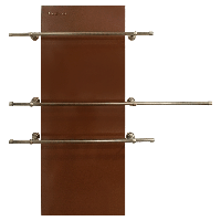 Металокерамічна сушарка для рушників UDEN-440 (RAL-8007)