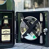 Каністра-бар 10 л у зеленому кольорі - оригінальний подарунок автолюбителю, чоловікові, хлопцеві, шефу, фото 4