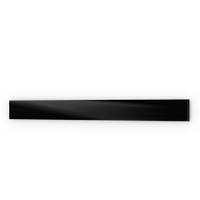 Металокерамічний обігрівач UDEN-200 теплий плінтус чорний