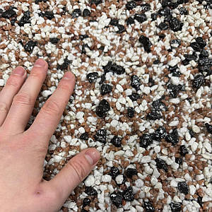 Набір кам'яний килим 22.2кг Creto (каміння + клей) MIX