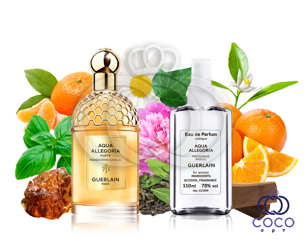 Парфумована вода Guerlain Aqua Allegoria Mandarine Basilic 110 Ml, фото 1