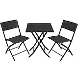 Комплект меблів із ротанга Trevi чорний колір, фото 2