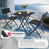 Комплект меблів із ротанга Trevi чорний колір, фото 3