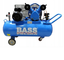 Компресор ремінний Bass Polska BP-4404 100л, 2 циліндри