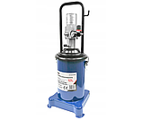 Нагнітач мастила пневматичний з перекатною ємністю 12л Silver S11440, фото 2