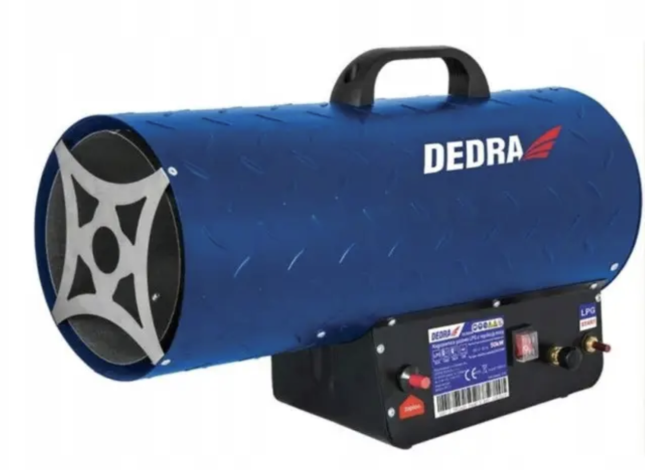 Обігрівач газовий 50 кВт Dedra DED9945, пропан-бутан, фото 1