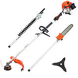 Бензиновий кущоріз demon multi 4в1 2,2 квт mar-pol m83108a, фото 6