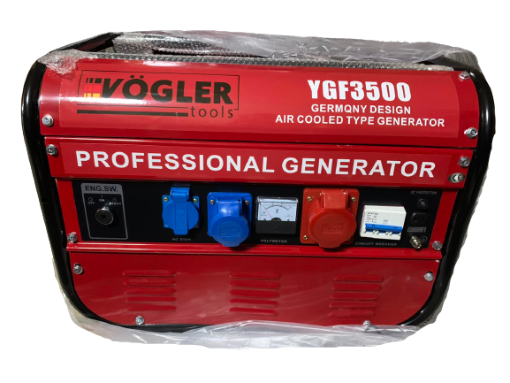 Генератор бензиновий 3.5 кВт Vogler Tools YGF3500
