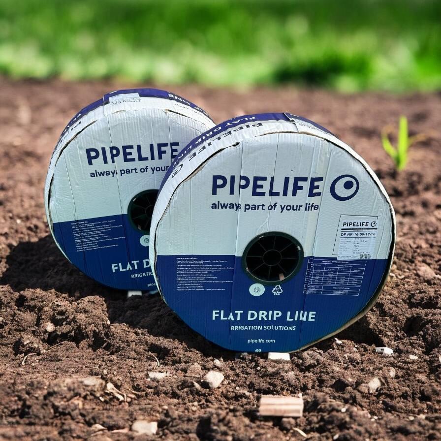 Крапельна стрічка Pipelife емітерна 20 см, 1,2 л/год - 2700 м