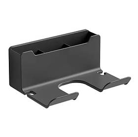 Тримач для фена та аксесуарів VMHouse 0119-0001 для ванної Black (3_06049)