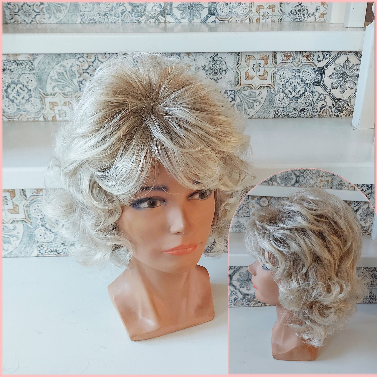 Перука каскад аврора з канекалона пшеничний блонд Е 5997- 24ВТ613, фото 1