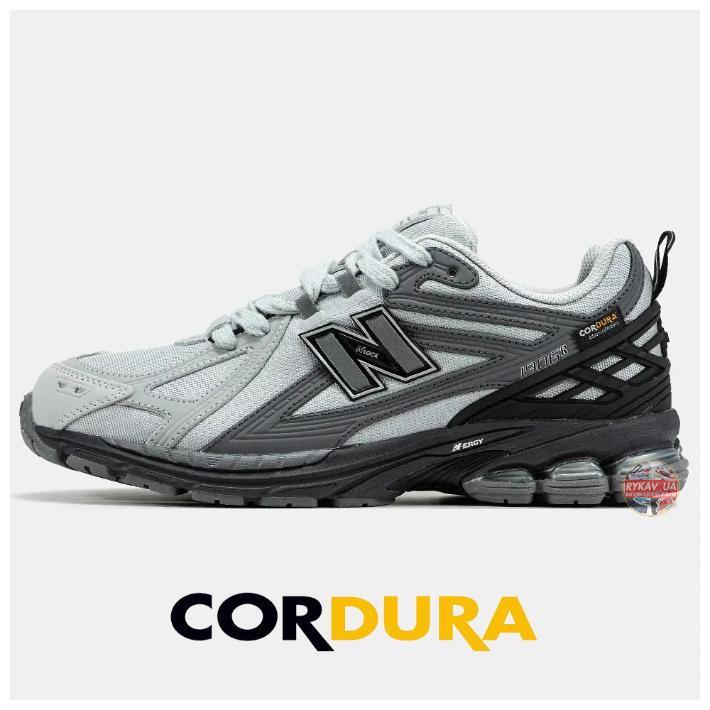 Чоловічі кросівки New Balance 1906R Cordura Grey Black, сірі кросівки нью беланс 1906R кордура NB 1906R нб