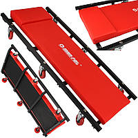 Лежак на колесах для автослюсаря Mar-Pol, що обертається на 360 градусів M80095