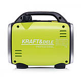 Переносний інверторний генератор Kraft&Dele 1300 Вт KD683, фото 6