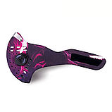 Маска проти забруднення з активованим вугіллям + 3 фільтри n99 (фіолетова) bass polska 10403, фото 2