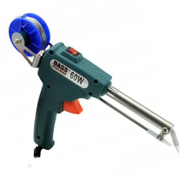 Паяльник трансформаторного типу з припійним фідером bass polska 3866, фото 1