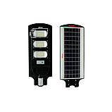 Вуличний світильник на сонячній батареї, 120 вт, 24 led bass polska 5917, фото 3