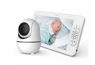 SM70PTZ 7-дюймовий Бездротовий Цифровий Baby Monitor Двостороння відеоняня