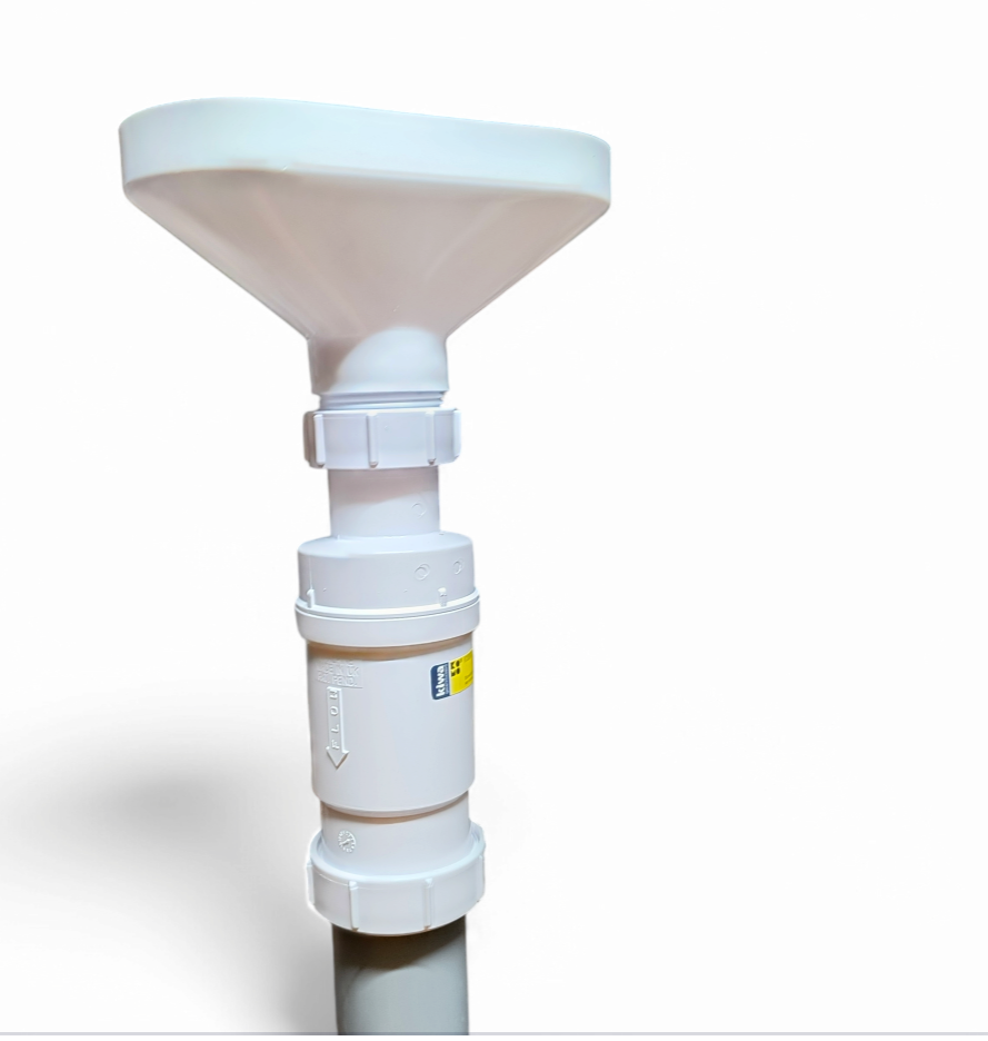 Сифон із сухим закривом, розривом струменя mcalpine Macvalve 20