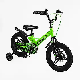 Велосипед 14" Corso Connect MG-14155 магнієва рама Зелений