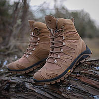 Берці тактичні демісезонні FCT Headhunter мембрана GoreTex Койот