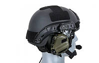 Тактичні навушники EARMOR M32Н Olive з кріпленням для шоломів FAST, фото 5