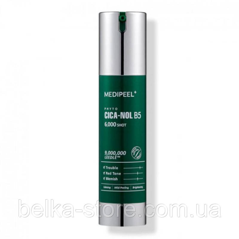 Сироватка-пілінг з мікроголками Medi-Peel Phyto Cica-nol B5 6,000 Shot Serum, 50ml, фото 1